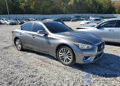 2018 Infiniti Q50 Luxe from USA, damaged, VIN JN1EV7AP8JM364871